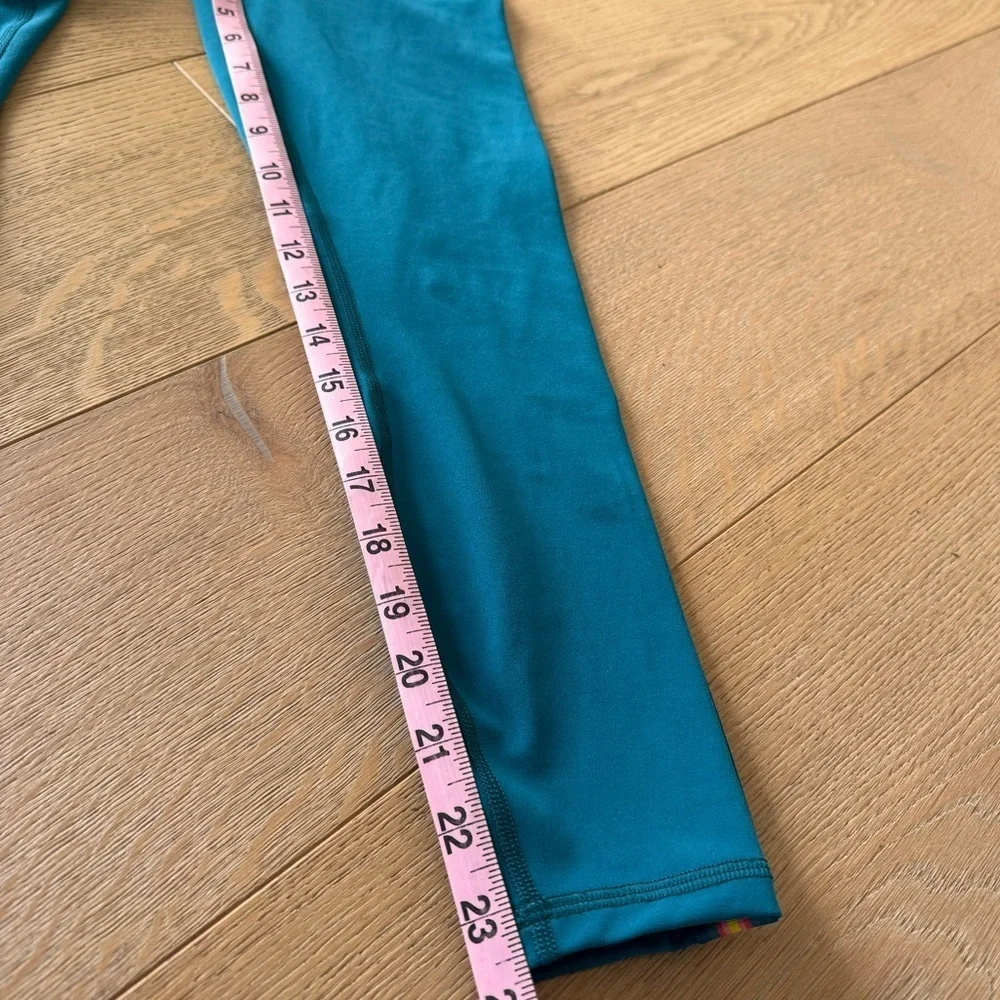 NWT Spiritual Gangster Ada Dream Tech Side Stripe Legging in Dark Turquoise